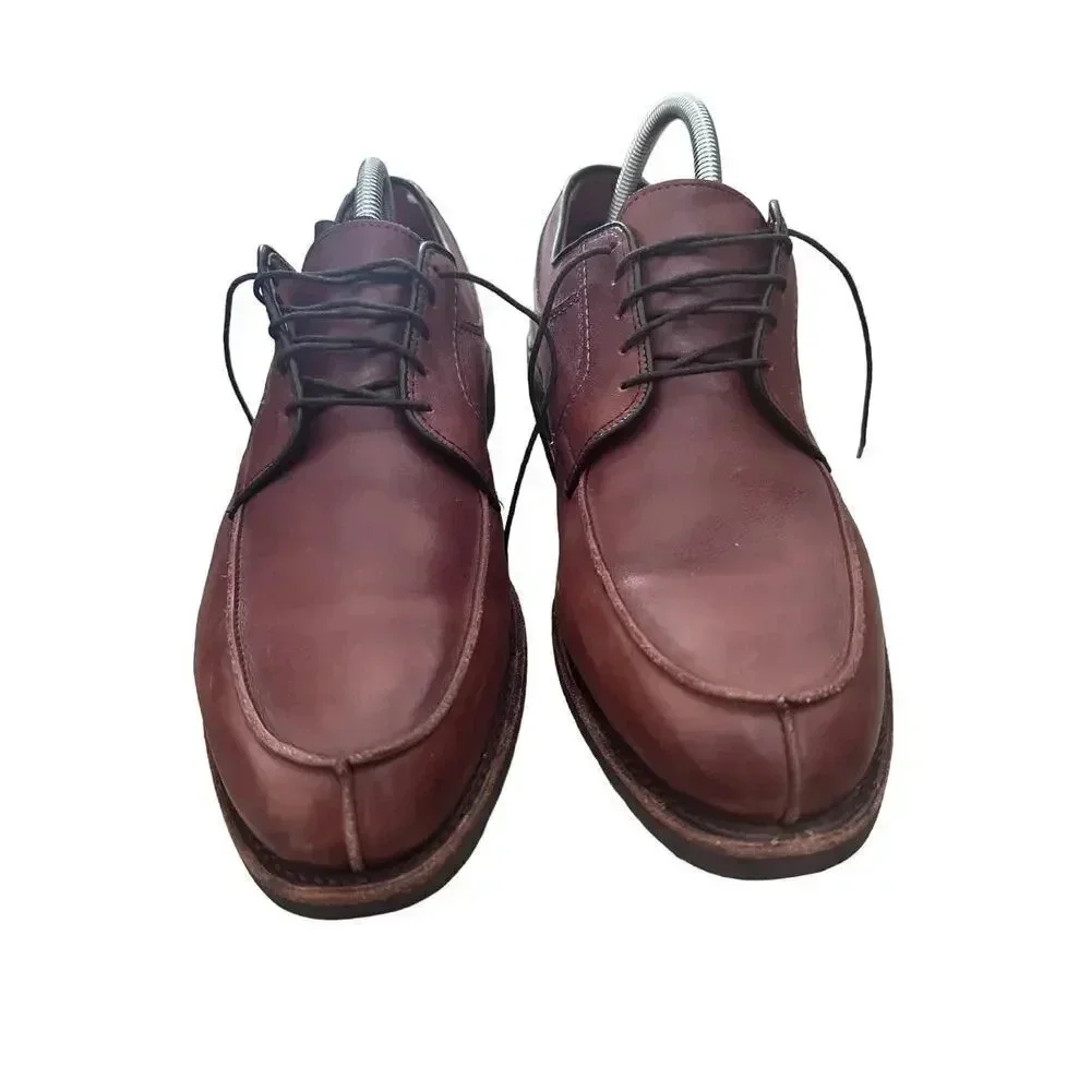 Allen Edmonds Stockbridge Calfskin Full Cut Leather Oxford Shoes Size 10